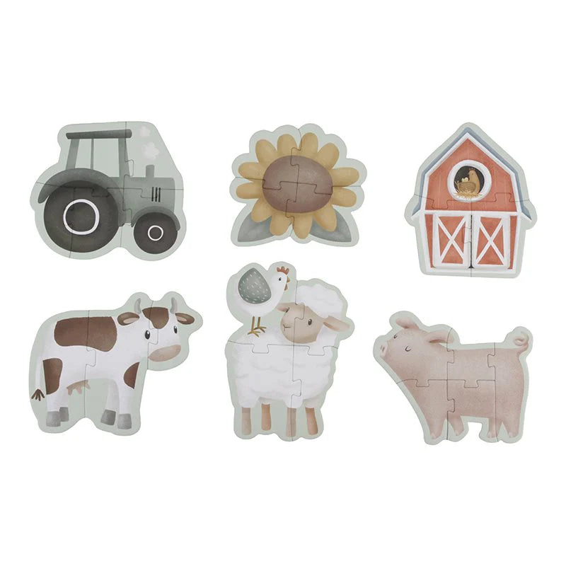 Little Dutch - Puzzle  6 In ! PIccola Fattoria