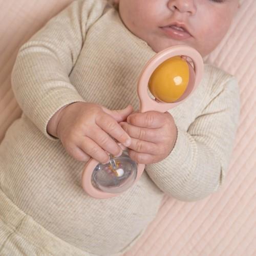 Little Dutch - Sonaglio Con Palline Rosa