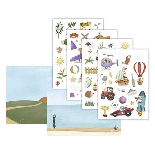 Little Dutch - Adesivi per finestre Jim & Friends