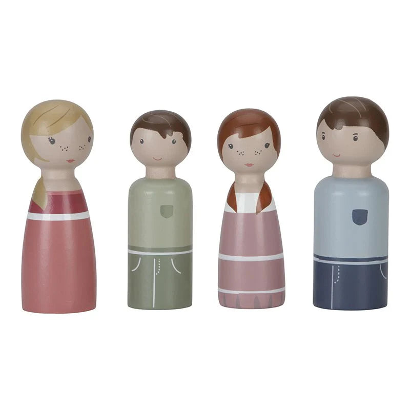Little Dutch -Set Personaggi Famiglia Rosa