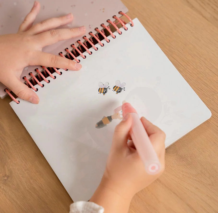 Little Dutch - Colorare con l'acqua Rosa & Friends