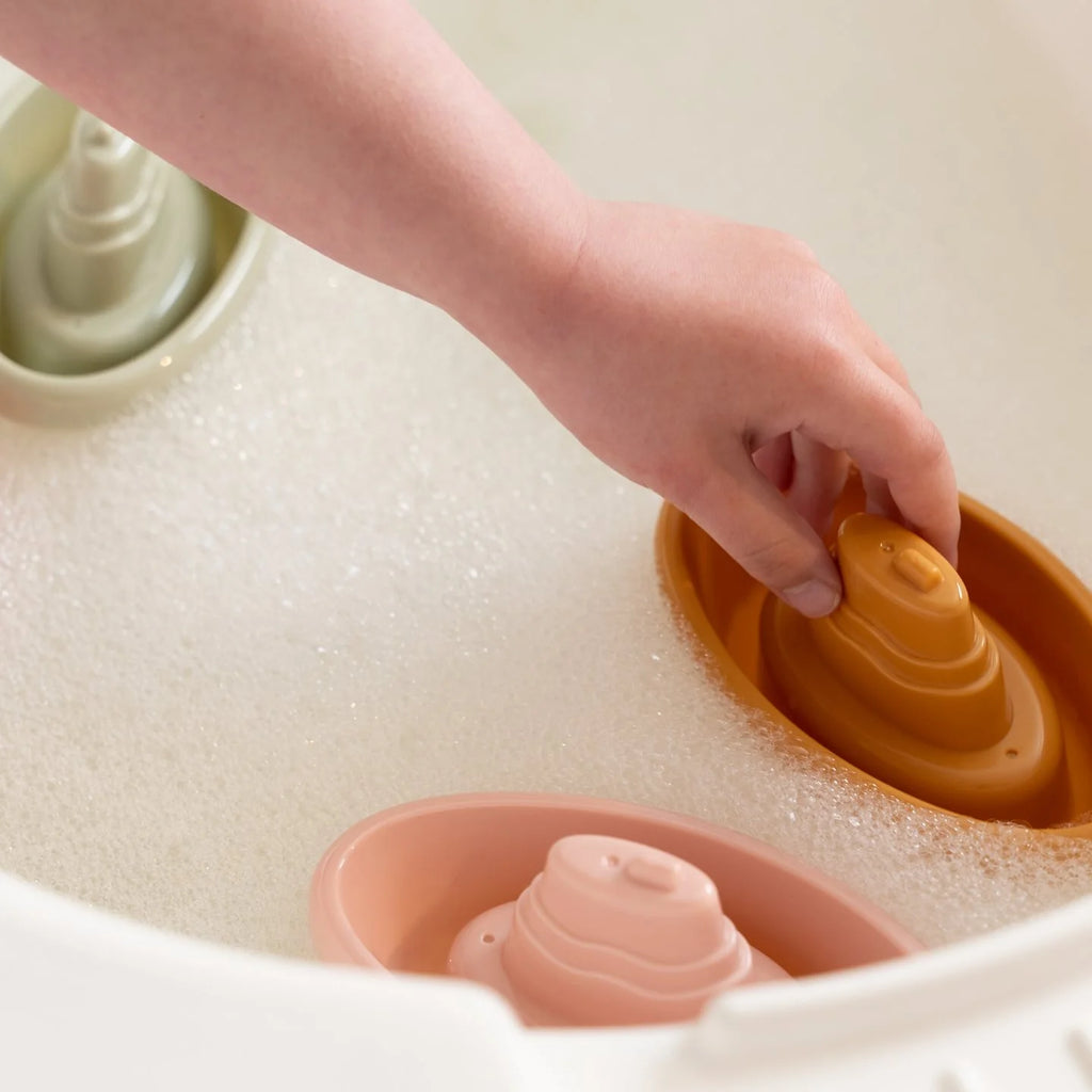 Little Dutch -Barchette  da bagno Impilabili -Rosa