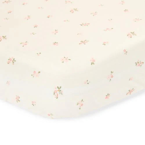 Little Dutch - Lenzuolo con angoli per culla - Bianco - Giardino delle Fate