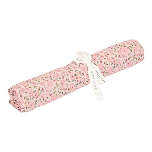Little Dutch-Mussola 120x120 Rosa Giardino delle Fate