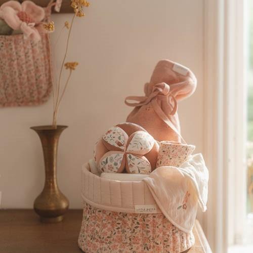 Little Dutch-Bavaglino bandana confezione da 2 - Rosa -Bianco