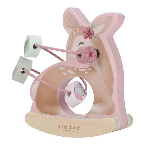 Little Dutch - Cerbiatto Attività Oscillante Giardino Delle Fate