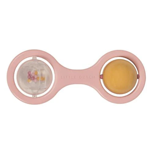 Little Dutch - Sonaglio Con Palline Rosa