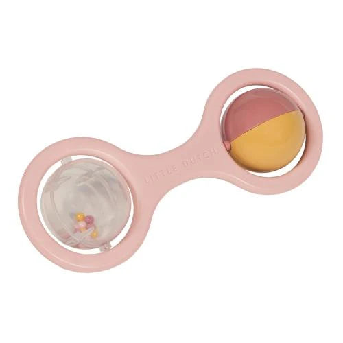 Little Dutch - Sonaglio Con Palline Rosa