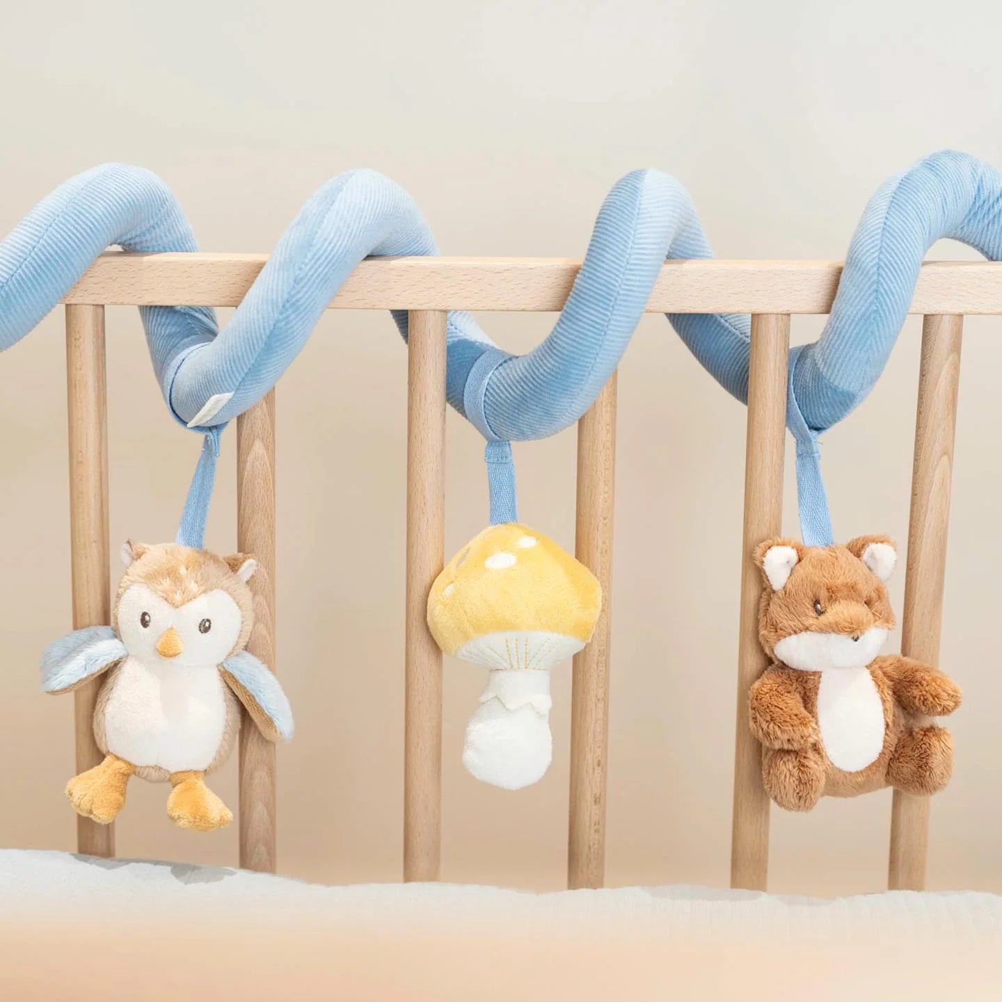 Little Dutch - Spirale Per Il Passeggino Blu Amici Della Foresta