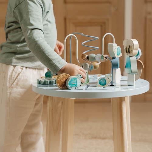 Little Dutch - Tavolo Attività Blu Amici Della Foresta