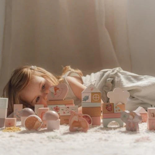 Little Dutch - Blocchi Da Costruzione  Rosa Giardino Delle Fate