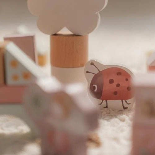 Little Dutch - Blocchi Da Costruzione  Rosa Giardino Delle Fate