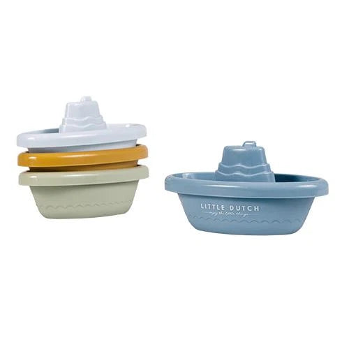 Little Dutch -Barchette  da bagno Impilabili -Blu