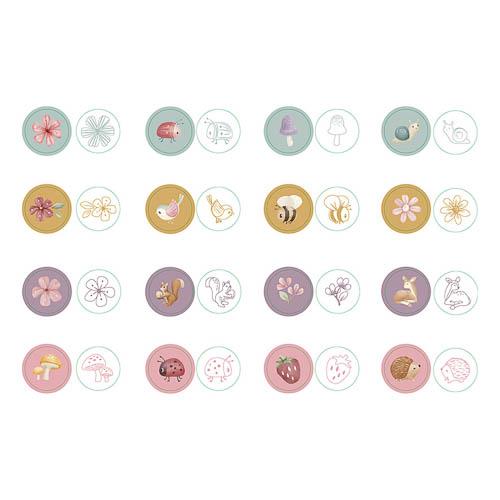 Little Dutch - Set Timbrini Rosa Giardino Delle Fate