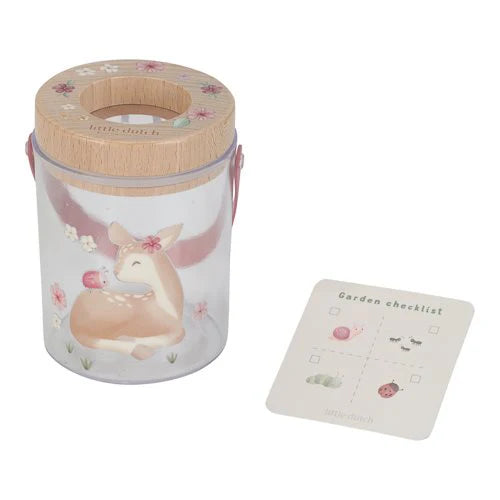 Little Dutch -Barattolo per insetti - Rosa - Giardino delle fate