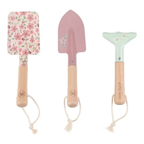 Little Dutch - Attrezzi da giardino - Rosa - Giardino delle fate