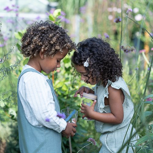 Little Dutch -Barattolo per insetti - Blu - Amici della foresta