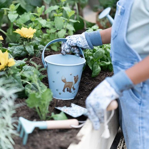 Little Dutch - Attrezzi da giardino - Blu - Amici della foresta