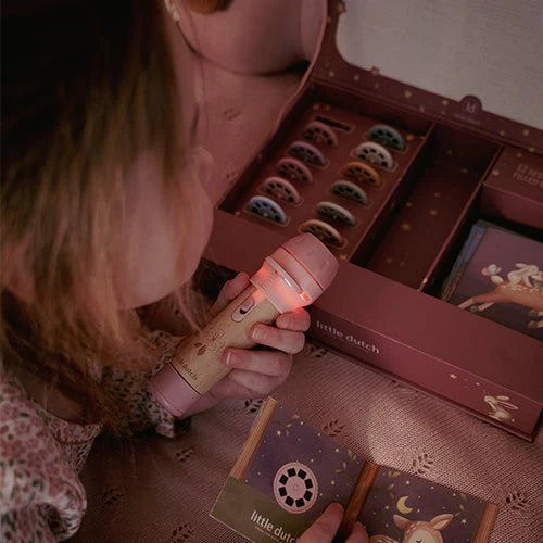 Little Dutch - Kit Torcia Proiettastorie Rosa