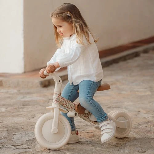 Little Dutch - Triciclo 4 in 1 color bianco sporco