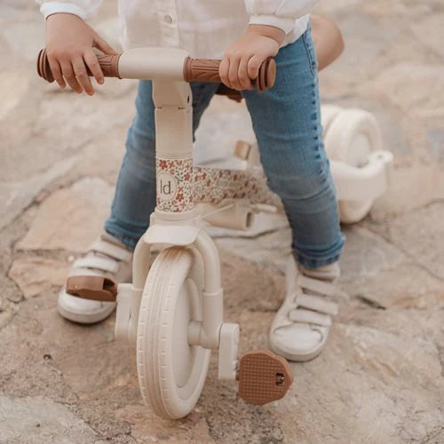 Little Dutch - Triciclo 4 in 1 color bianco sporco