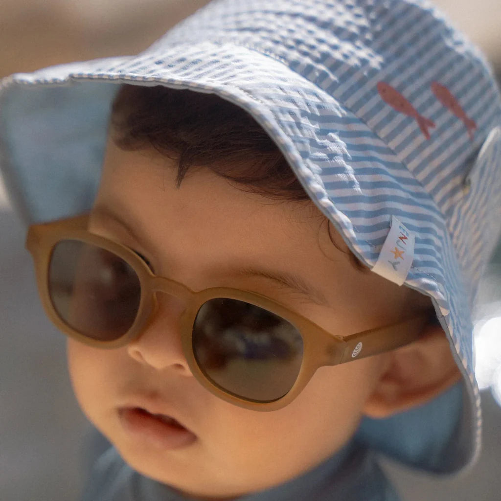 Little Dutch-Cappello Reversibile Blu Oceano