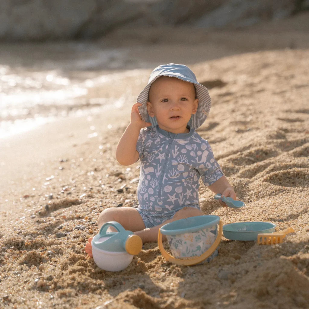 Little Dutch-Cappello Reversibile Blu Oceano