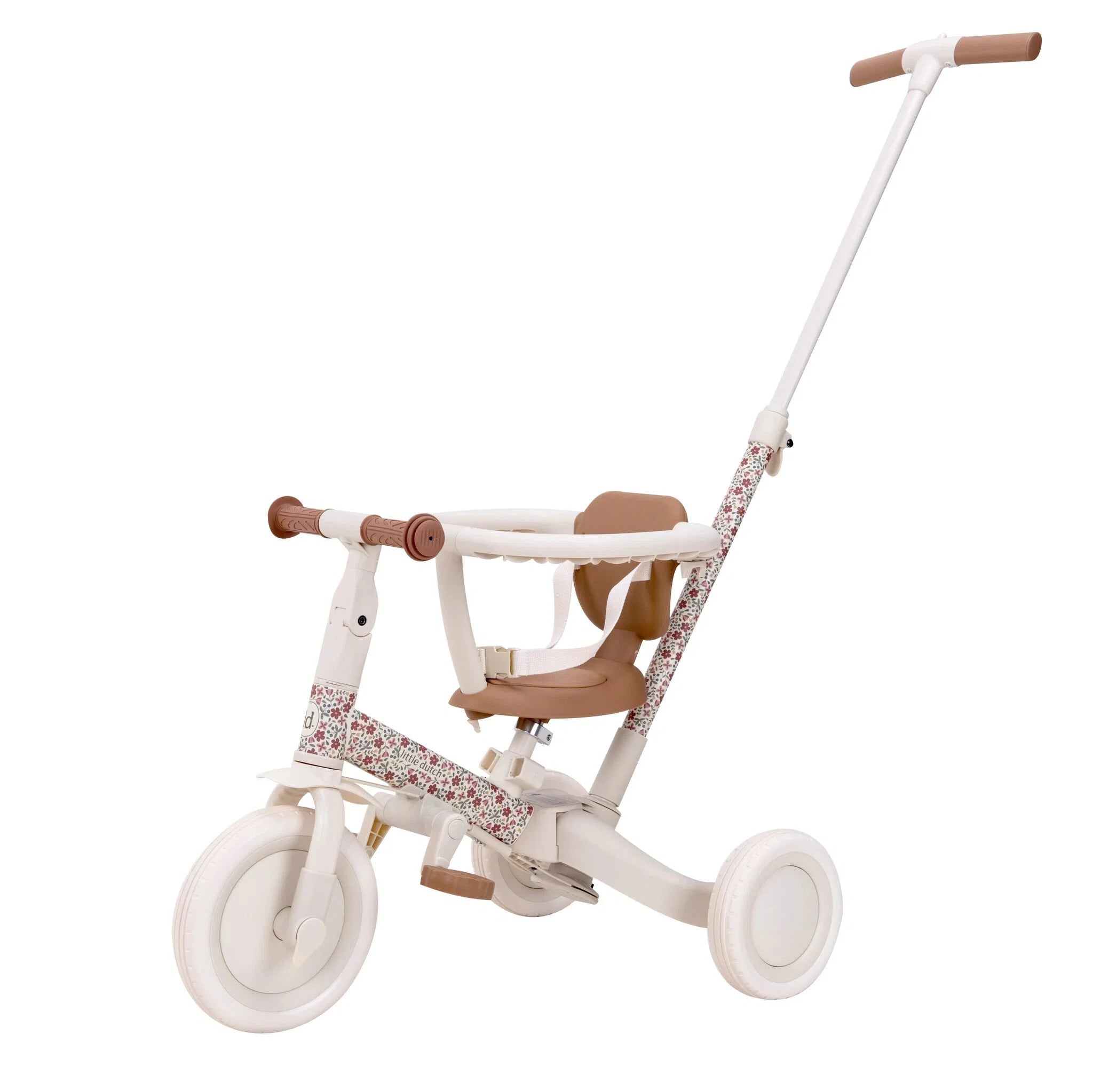 Little Dutch - Triciclo 4 in 1 color bianco sporco