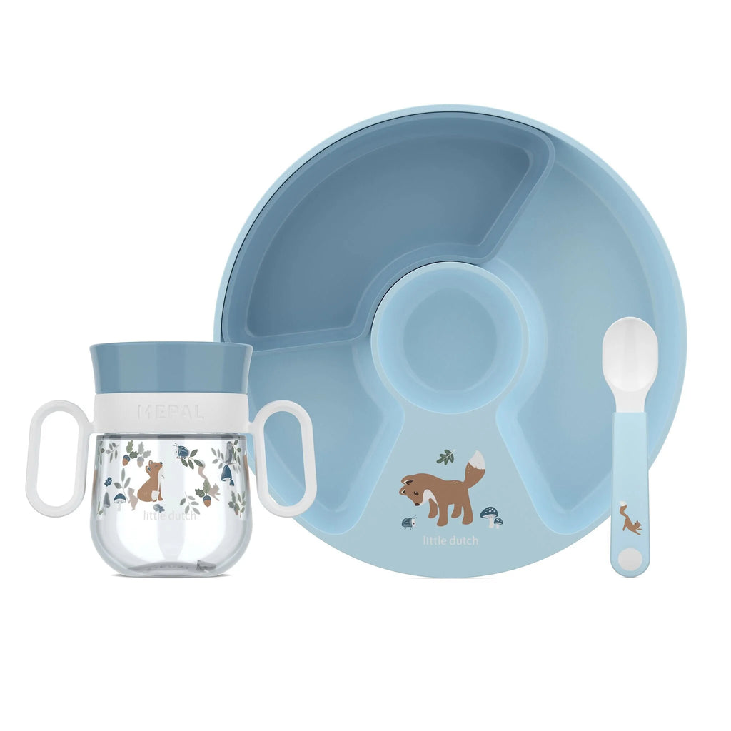Little Dutch - Set Pappa – Baby 3 Pezzi Amici  Della Foresta