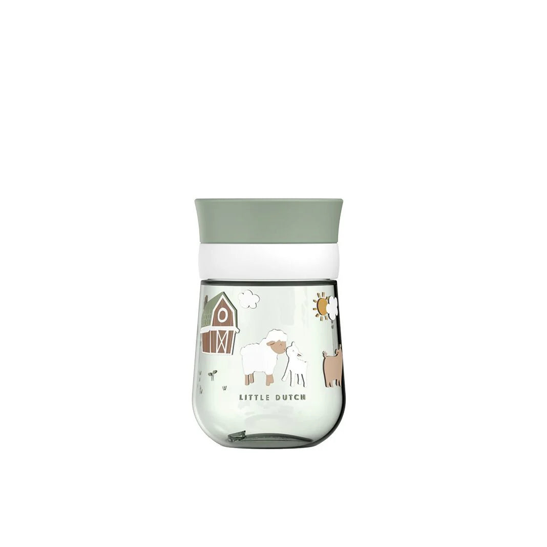 Little Dutch - Bicchiere girevole a 360° Mio 300 ml -Piccola Fattoria