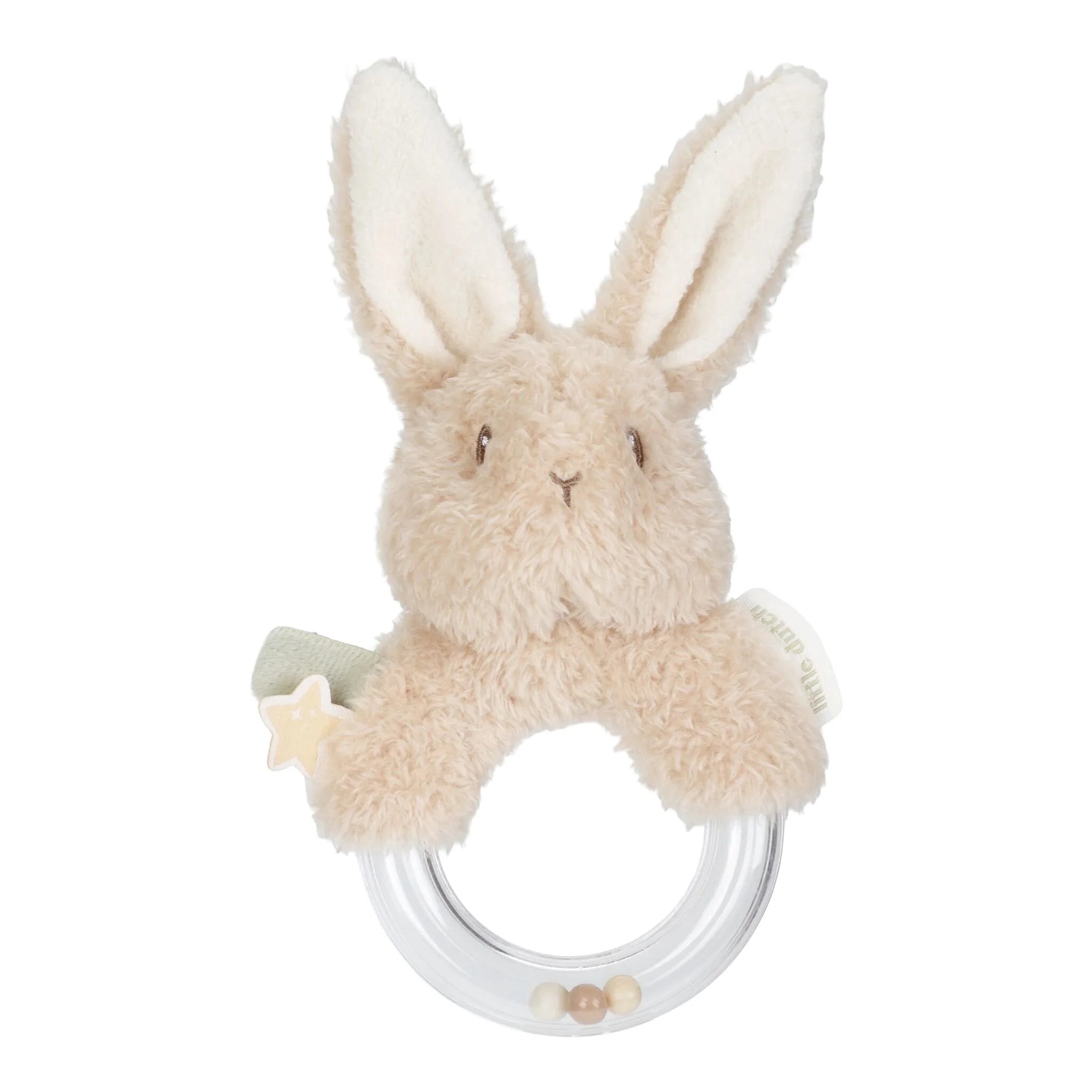 Little Dutch - Sonaglio a cerchio - Beige Conigietto