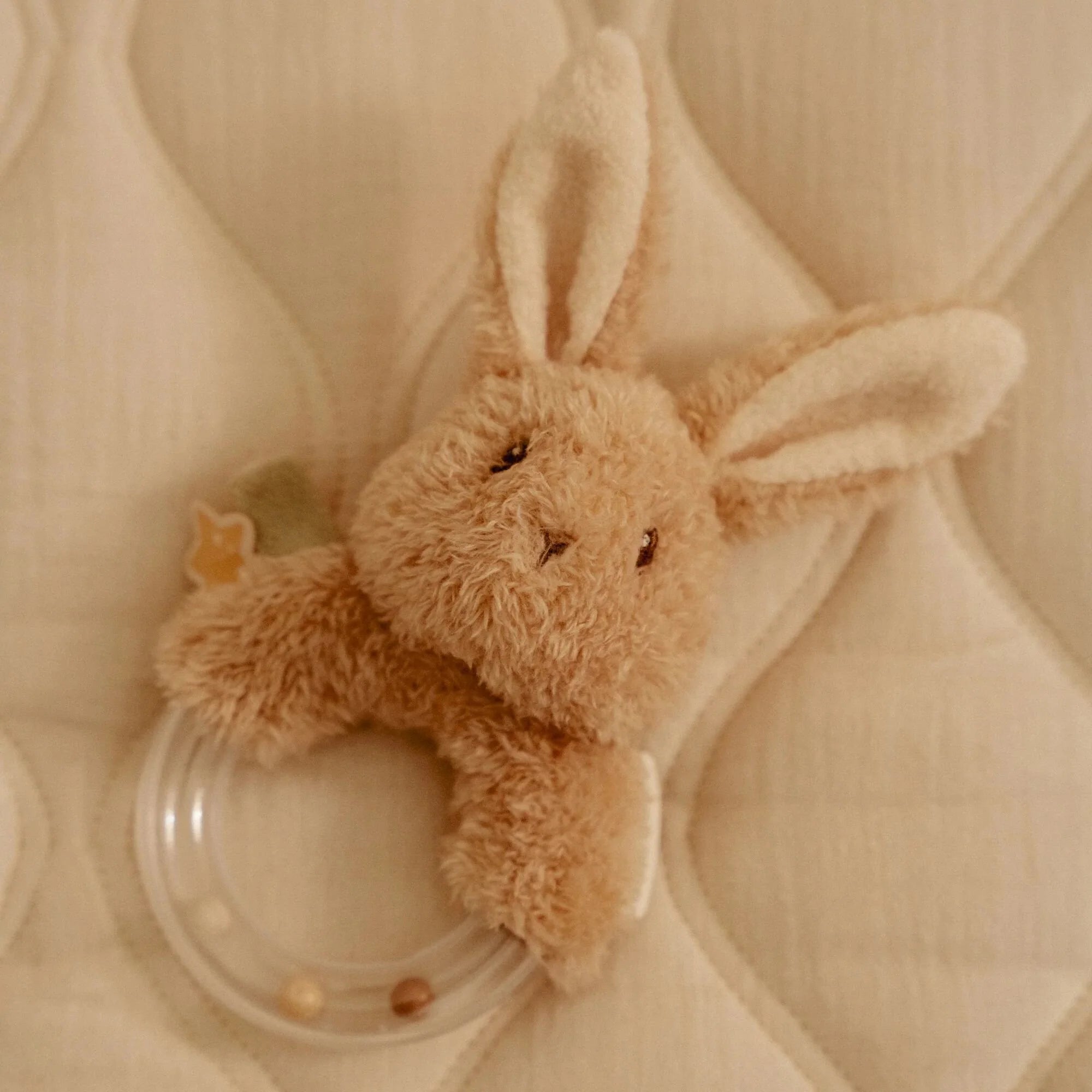 Little Dutch - Sonaglio a cerchio - Beige Conigietto