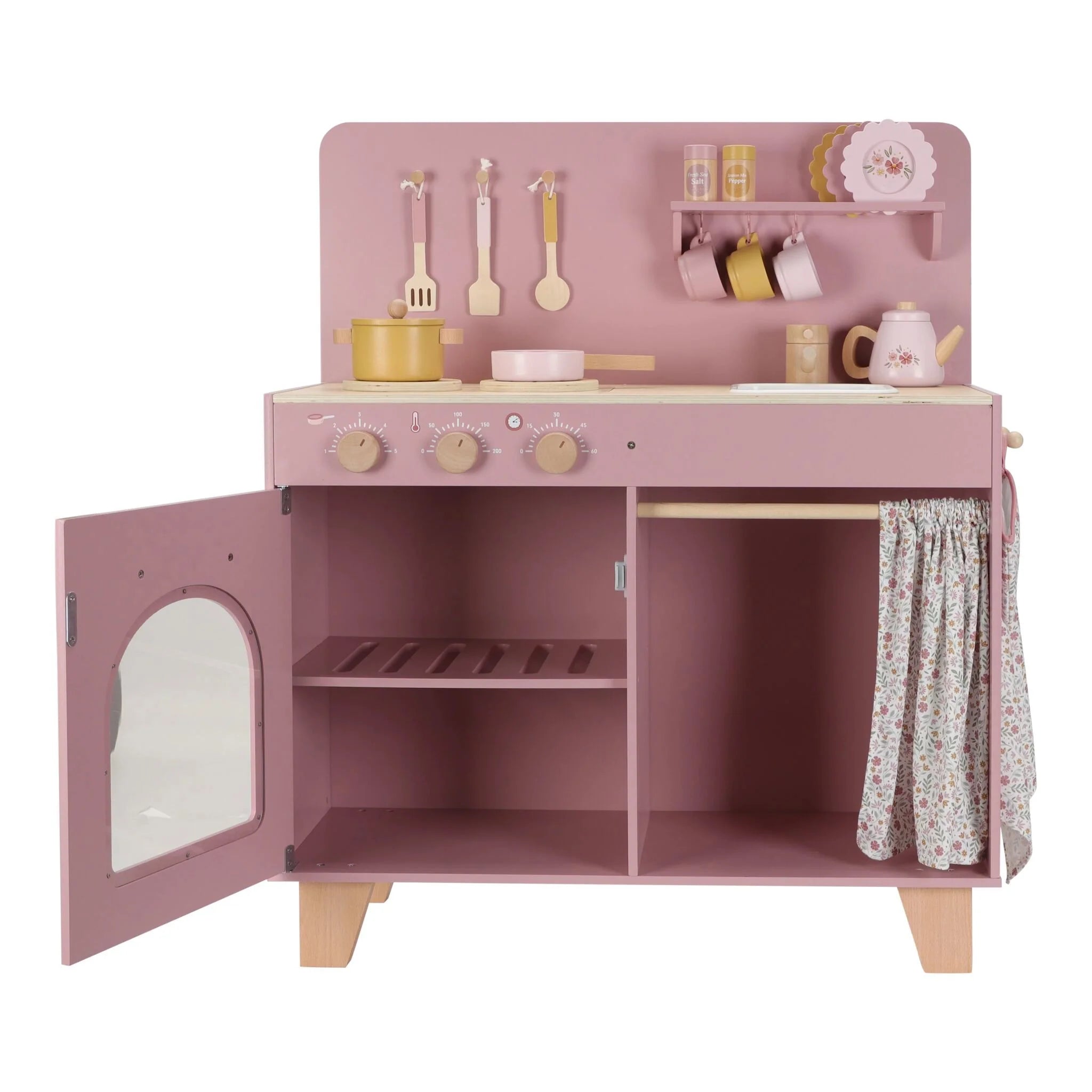 Little Dutch - Cucina giocattolo in legno - Rosa - Essentials