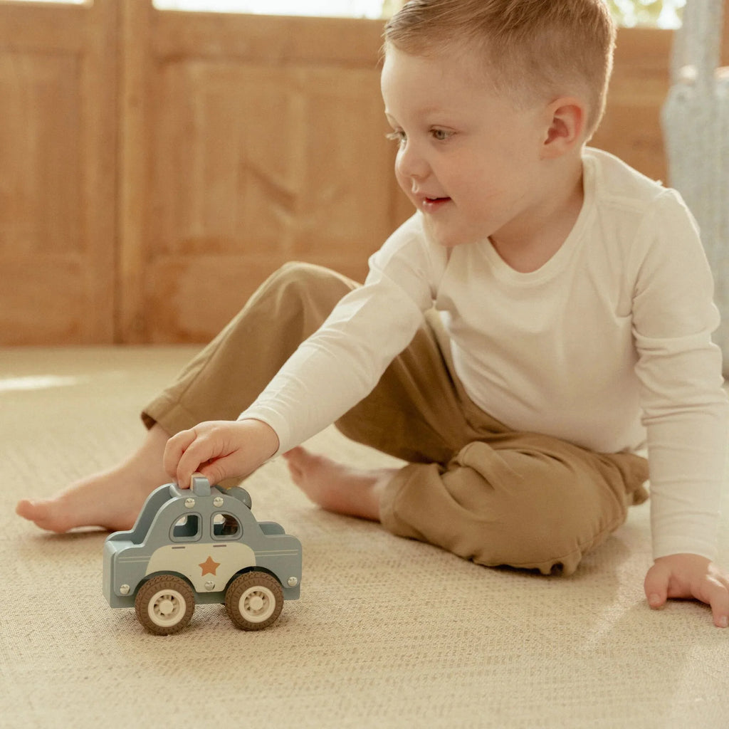 Little Dutch -Macchina Polizia  Con Personaggio