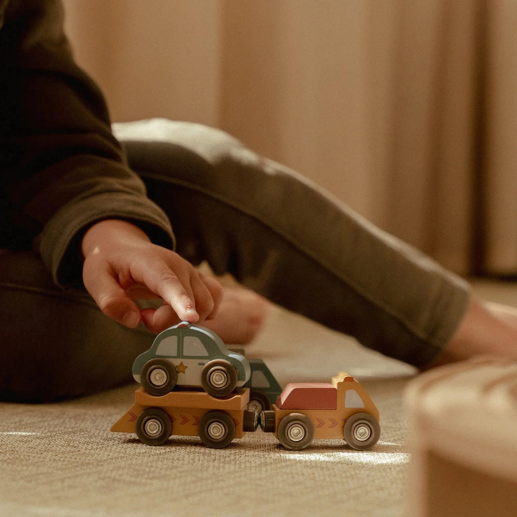 Little Dutch - Set Veicoli In Legno