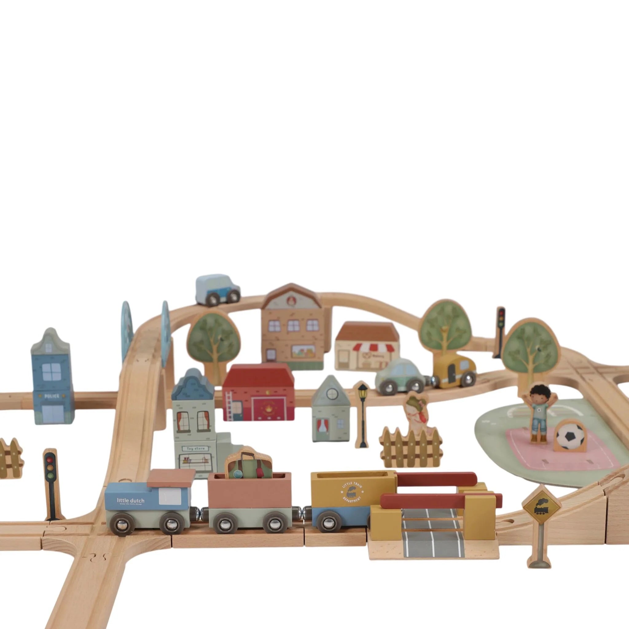 Little Dutch - Set Trenino XL – 114 Pezzi