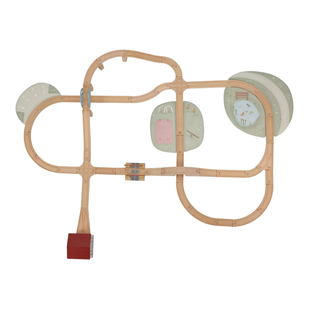 Little Dutch - Set Trenino XL – 114 Pezzi