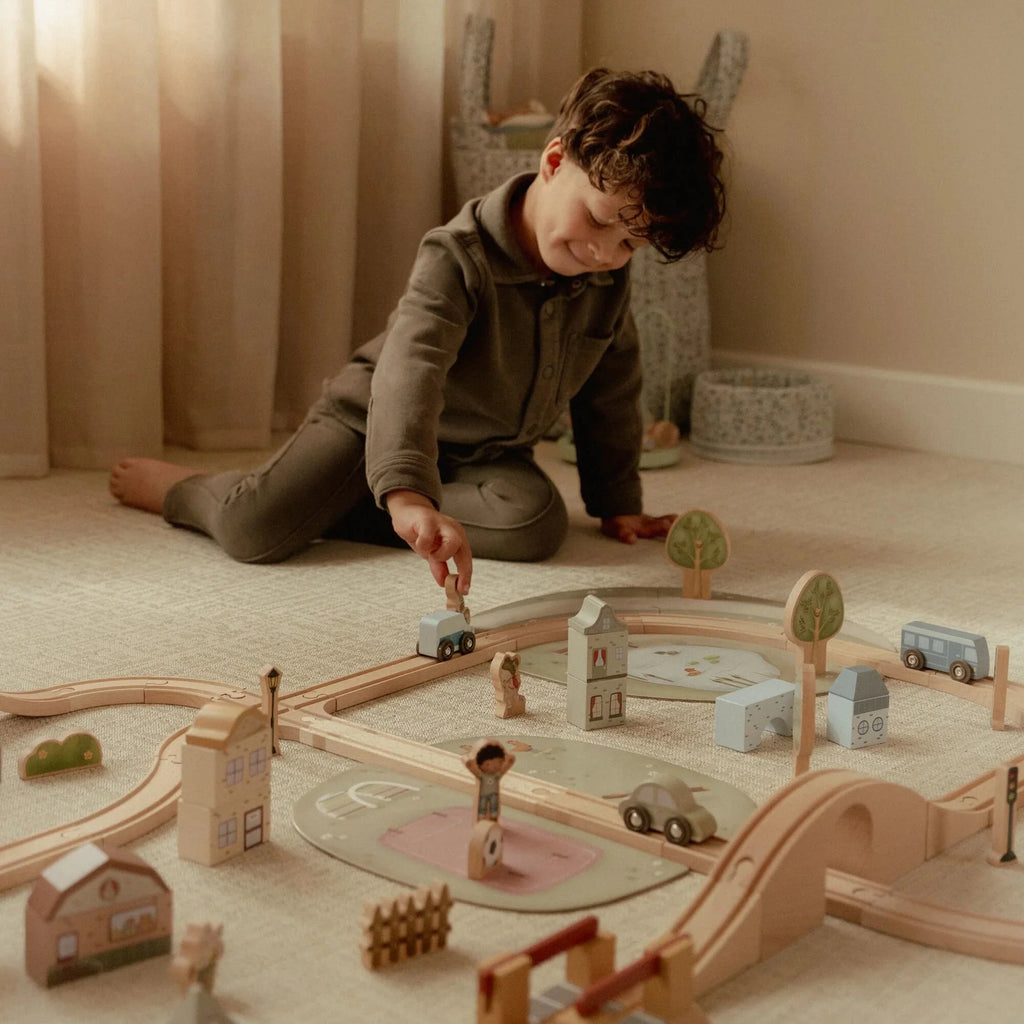 Little Dutch - Set Trenino XL – 114 Pezzi