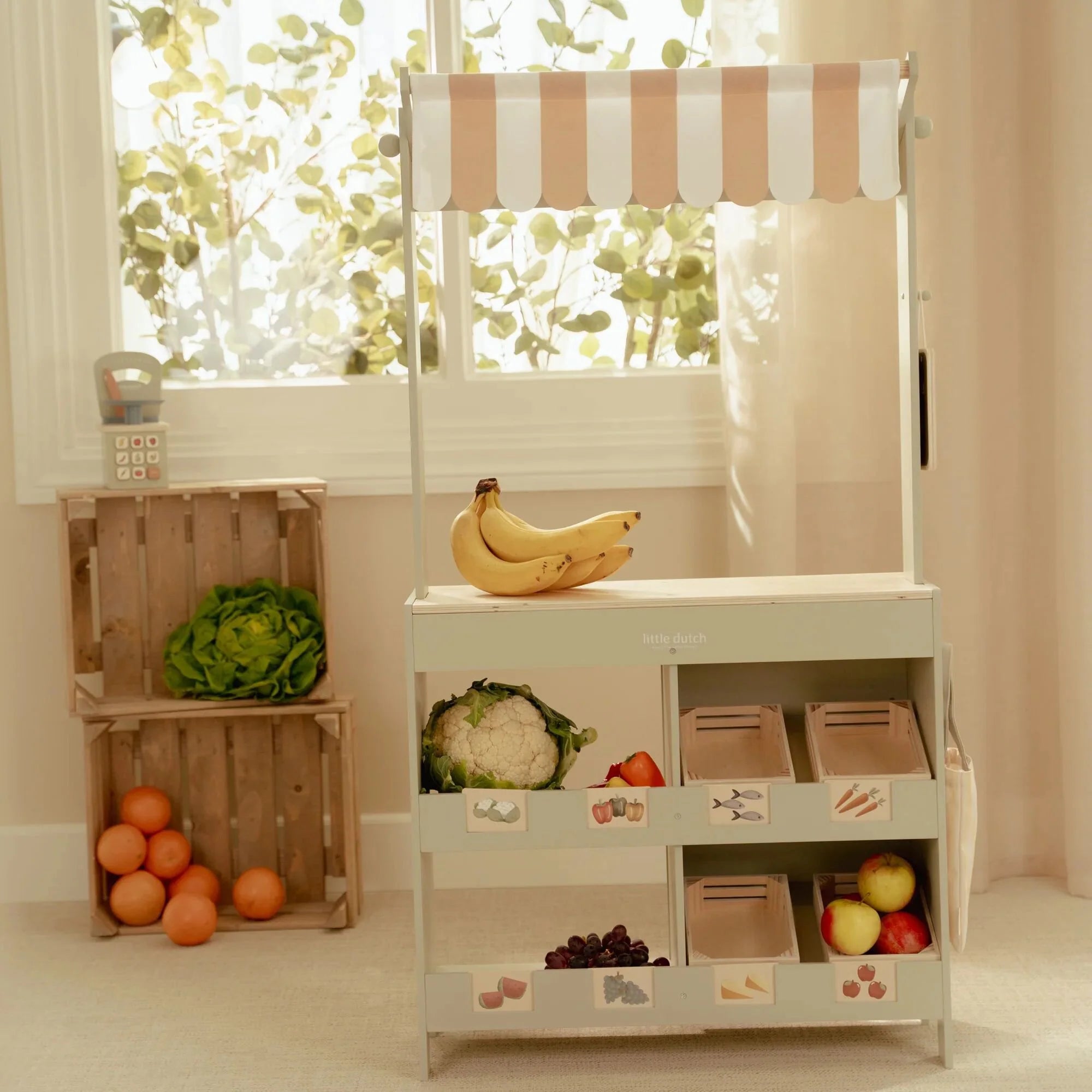 Little Ducth- Bancarella in Legno - Mercato\Caffetteria