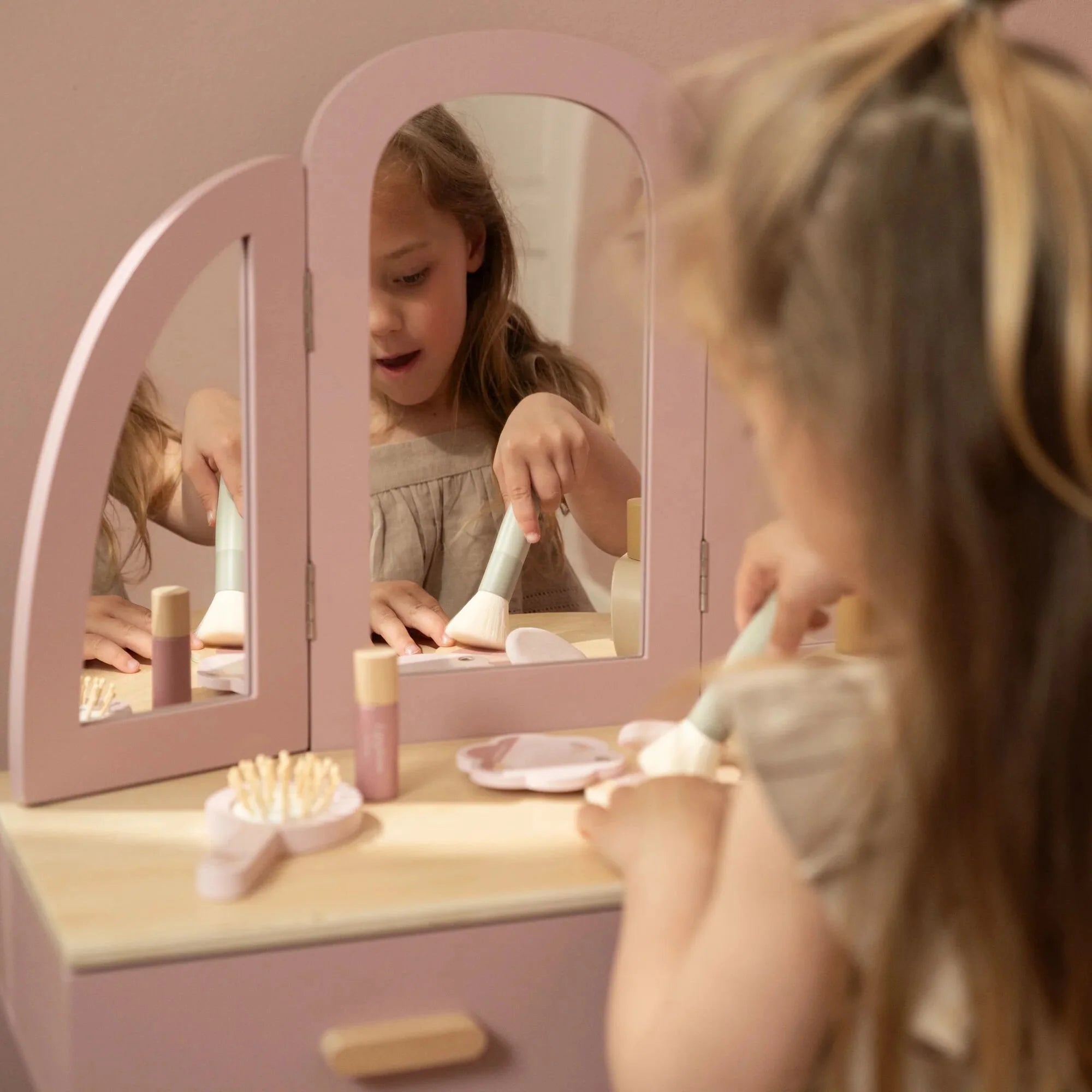 Little Ducth- Toeletta in legno – Rosa – Essentials