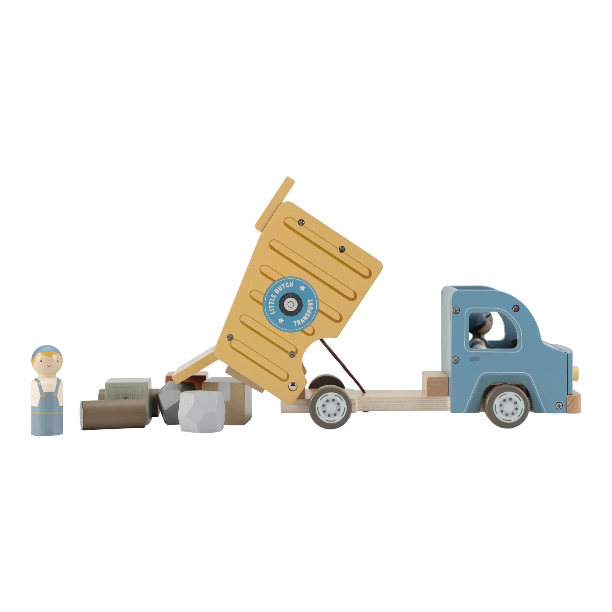 Little Dutch - Camion Dela Spazzaturai  Con Personaggi