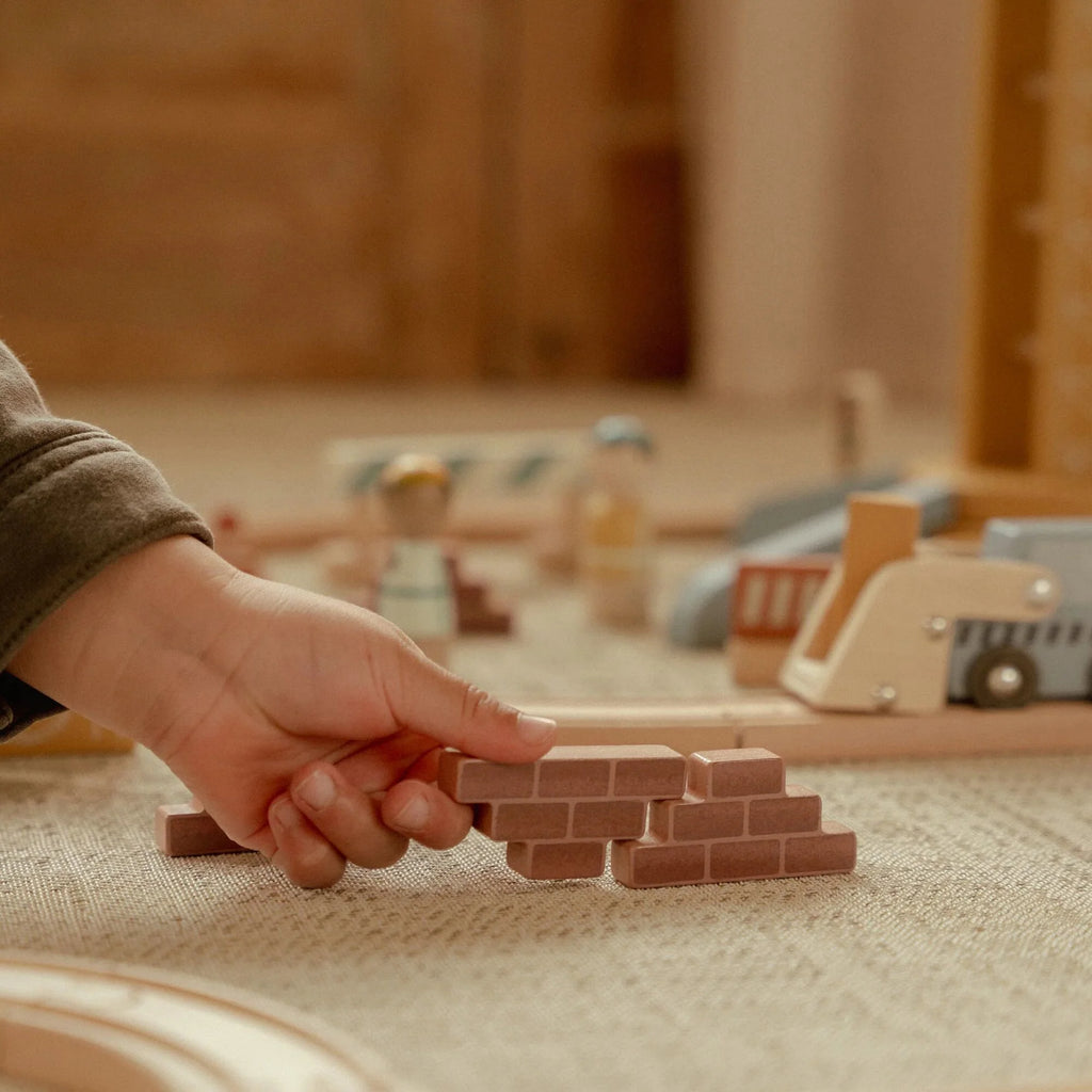 Little Dutch - Set Gru Con Binario Del Trenino