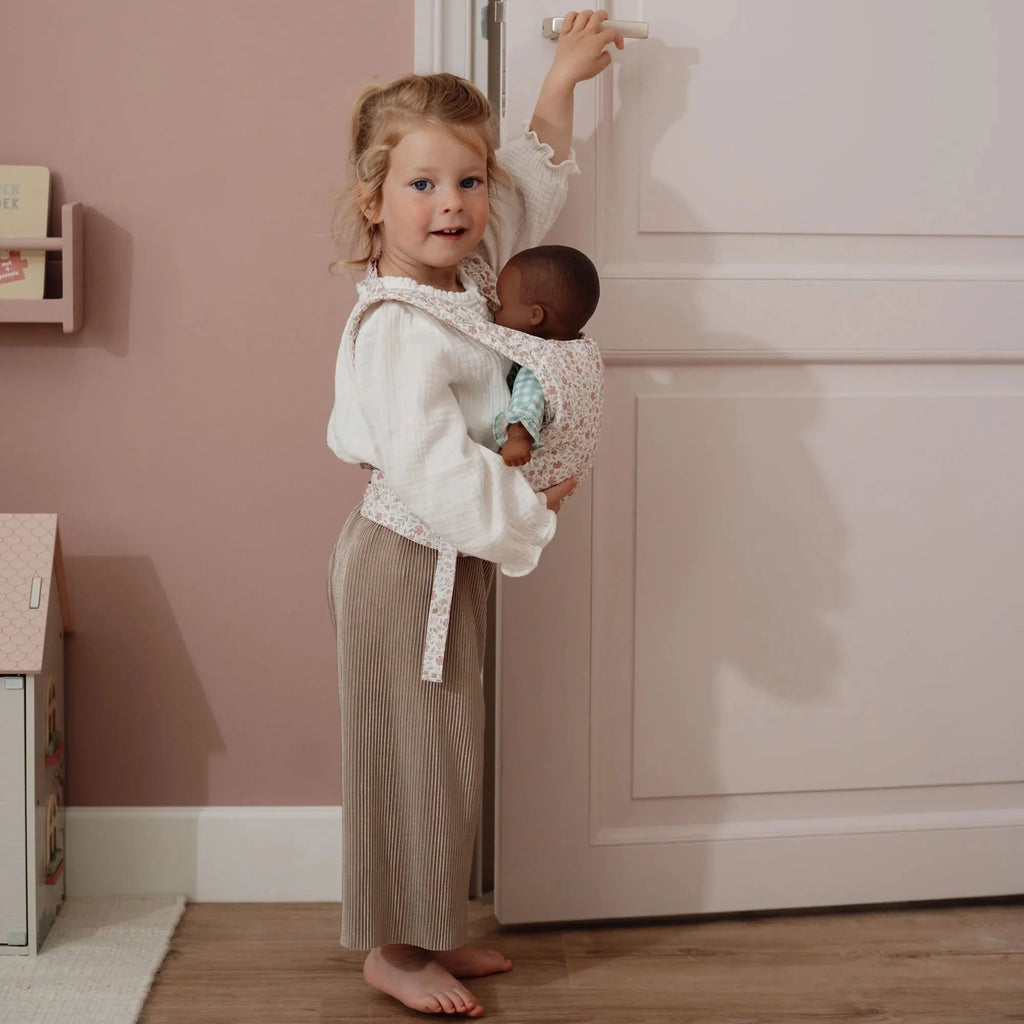 Little Dutch - Marsupio per bambole – Multicolore – Essentials – Soft Flowers