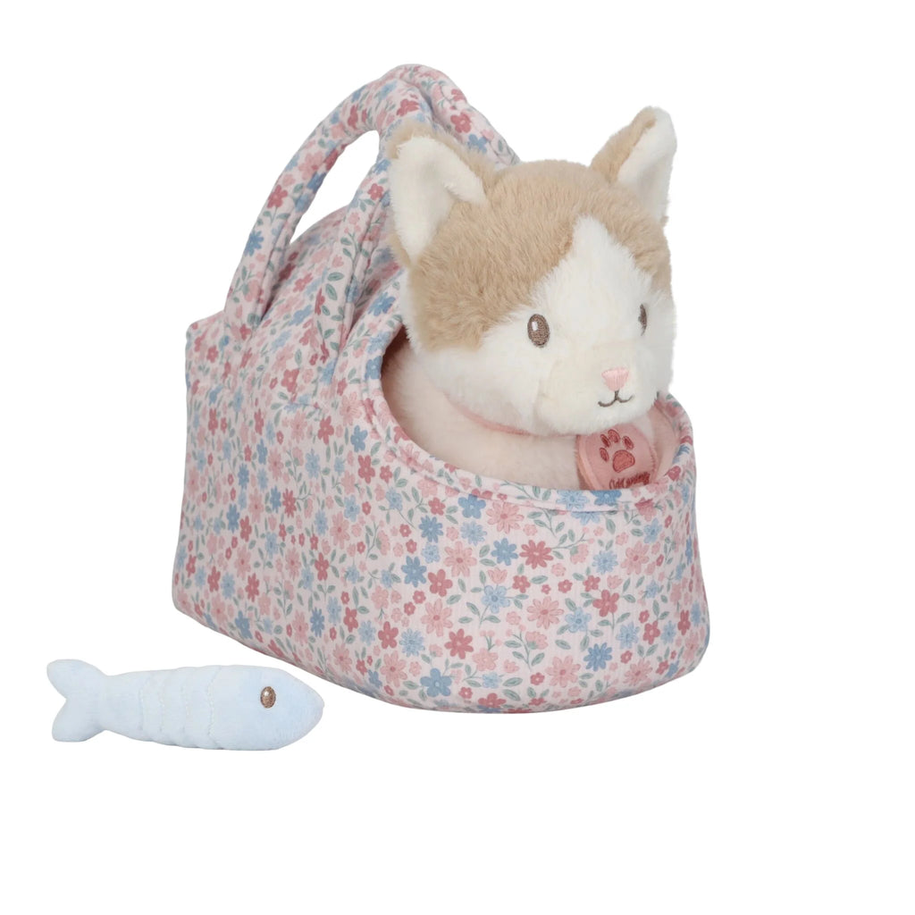 Little Dutch - Peluche Gatto Marley Con Trasportino