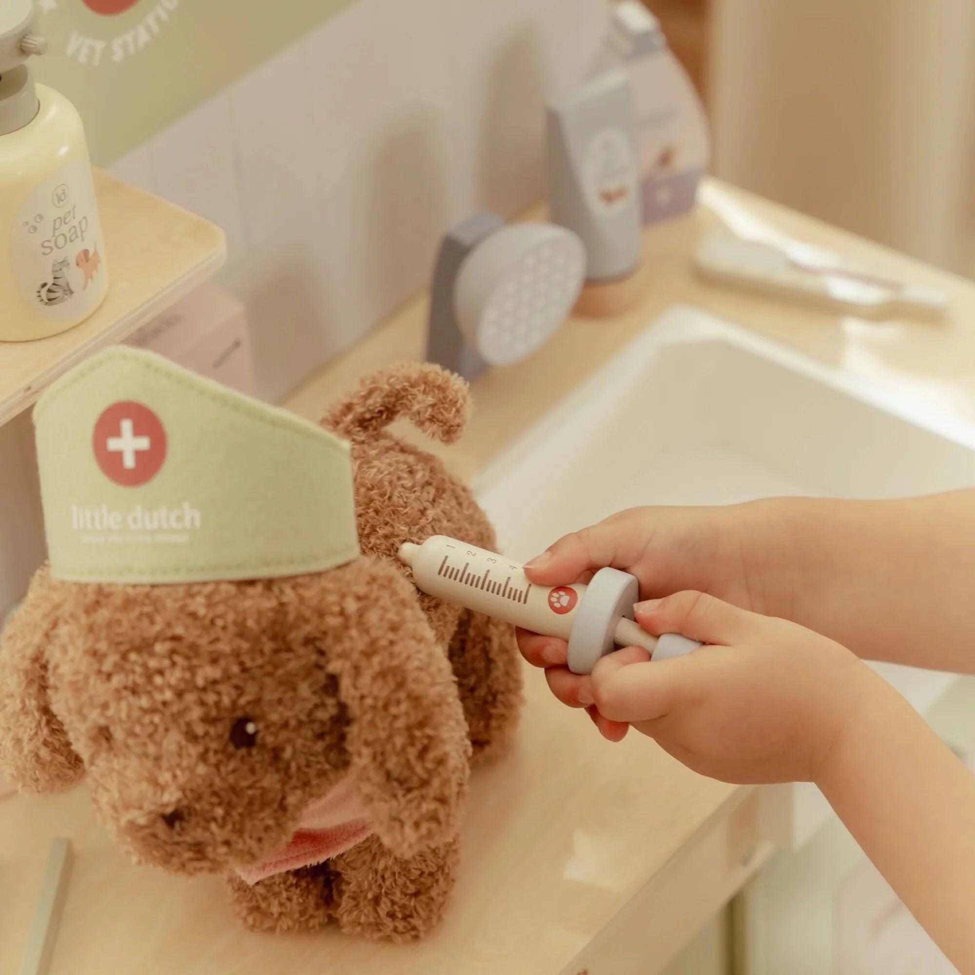 Little Dutch - Peluche Cane JackieCon Trasportino