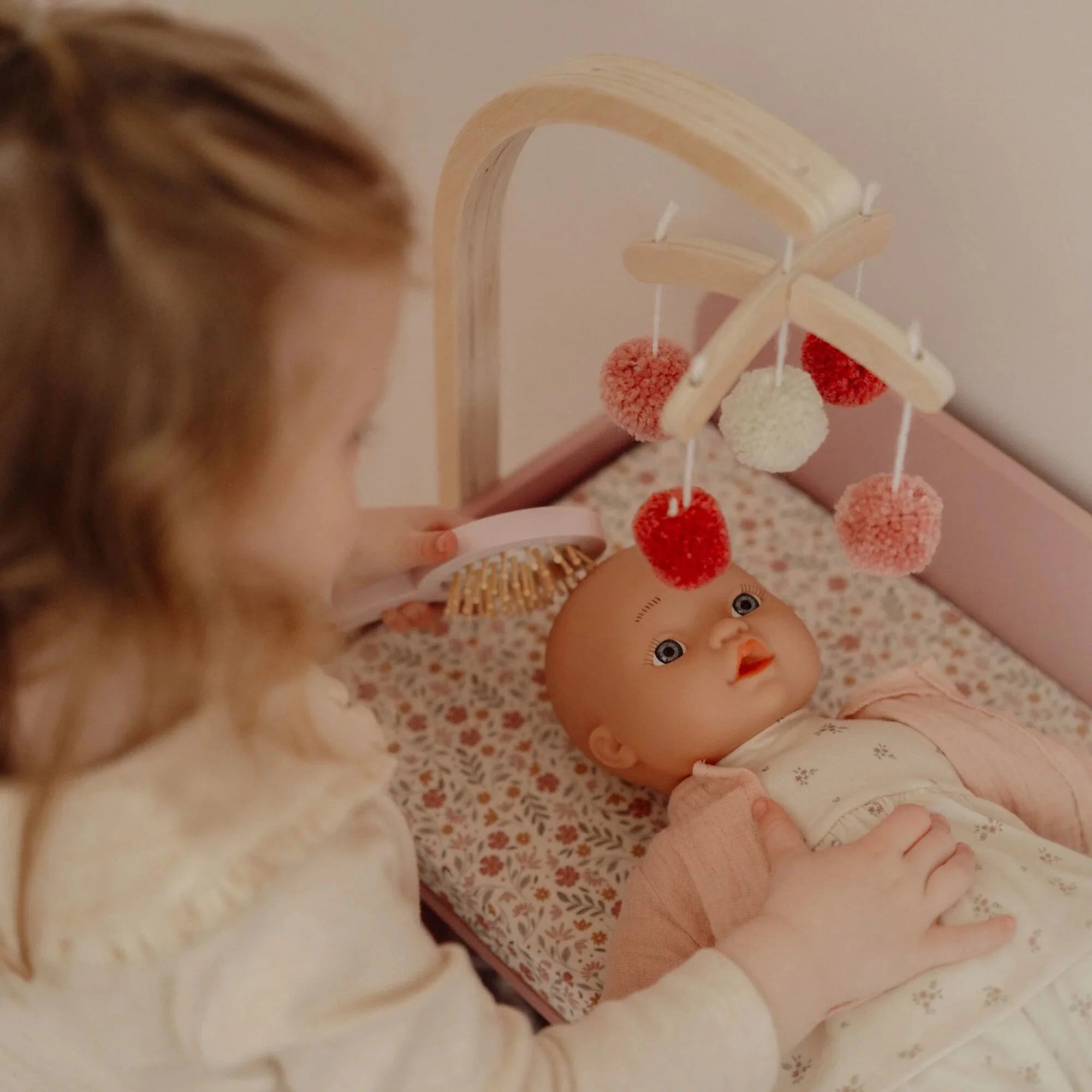 Little Dutch - Fasciatoio Per Bambole – Rosa – Essentials