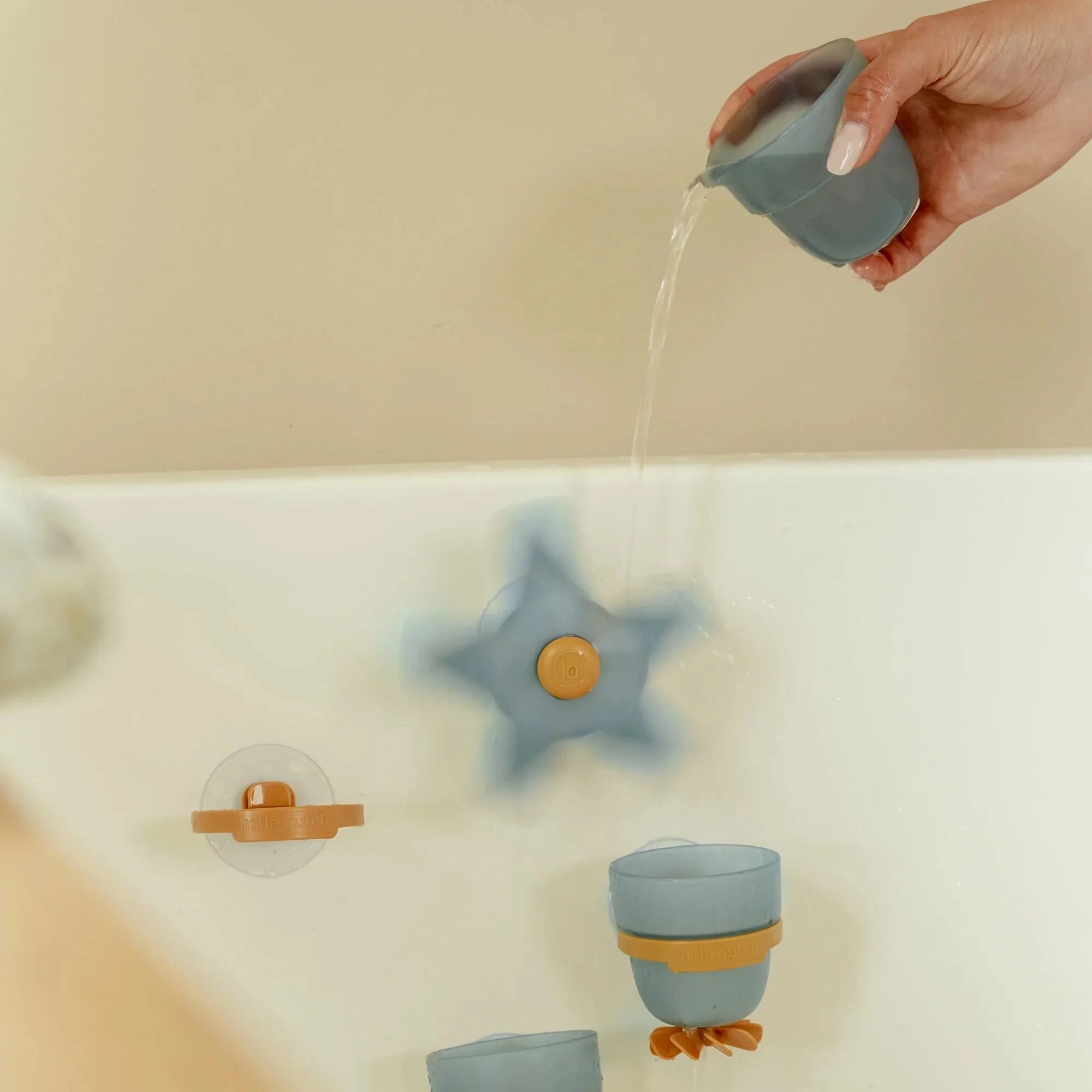 Little Dutch -Coppette da bagno -Blu