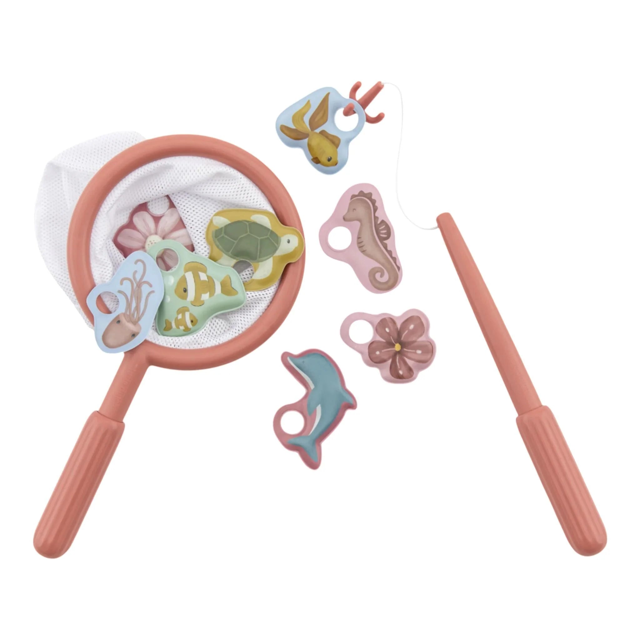 Little Dutch - Il Gioco della Pesca Da Bagnetto -Rosa