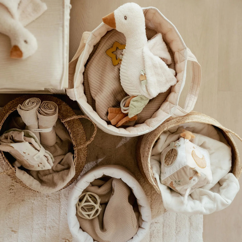 Little Dutch -Cestino Portaoggetti Grande - Beige