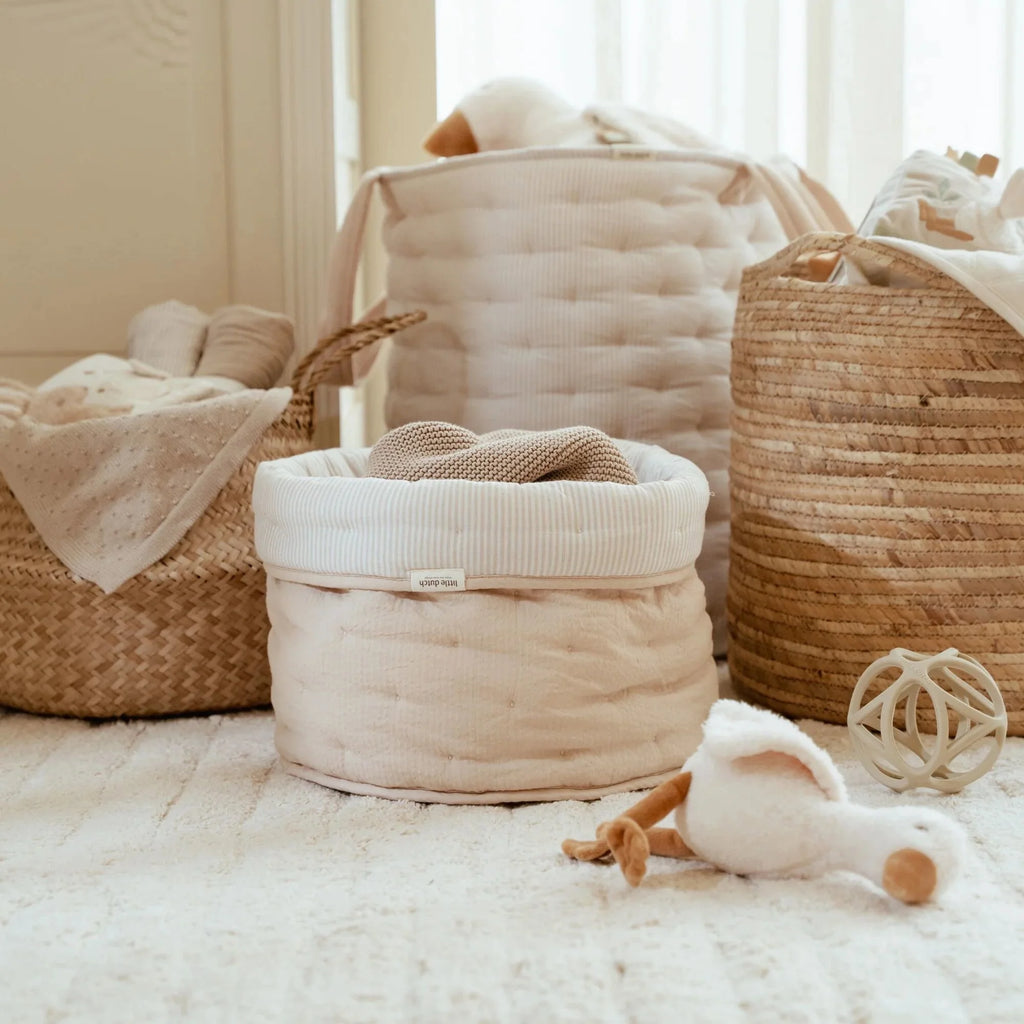 Little Dutch -Cestino Portaoggetti Piccolo - Beige